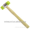 Installed nylon Hammer with wooden handle